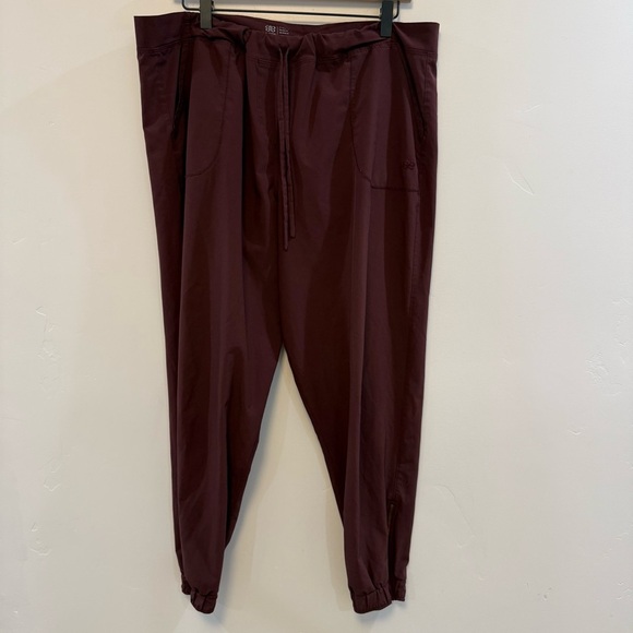 ALBION burgundy jetsetter jogger - Picture 2 of 5